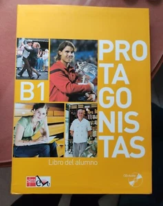 Protagonistas B1 + 2 CDs. Español como lengua extranjera | Nuevo - Imagen 1 de 2