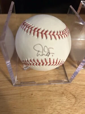 Denard Span Autografiado Oficial Grandes Ligas de Béisbol - Certificado de Autenticidad MLB Foto 1 de 2