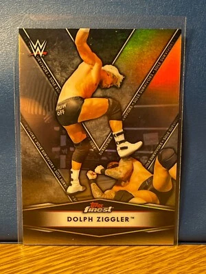 Dolph Ziggler 2021 Topps Finest WWE #SS-6 Sole Survivors - Image 1 of 2