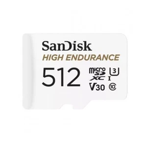 Karta pamięci SANDISK HIGH ENDURANCE (DVR i monitoring) microSDXC 512GB V30 - Zdjęcie 1 z 1