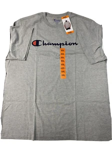 Champion Oxford Heather Gray Mens T-Shirt XXL Cotton/Polyester NEW 2XL Short Sle - Picture 1 of 12