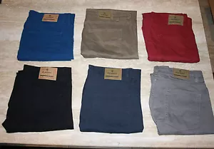 Ex M&S Blue Harbour Men's Jeans Straight Leg Trousers Soft Pants Regular Fit UK - Picture 1 of 12