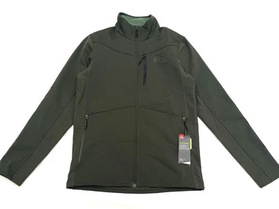 NEW Under Armour ColdGear Infrared Shield Jacket S Green Storm Water Repellent - Image 1 of 4