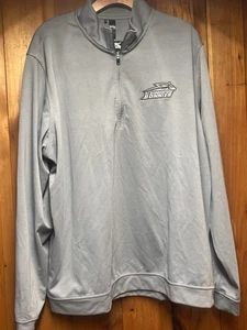 Adidas St. Bonaventure Bonnies Basketball Team Coach Issued 1/4 Zip Pullover XL - Picture 1 of 5