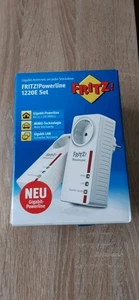 AVM FRITZ! Powerline 1220E Set - Gigabit-Heimnetz an jeder Steckdose   unbenutzt - Bild 1 von 9