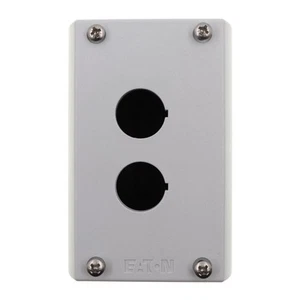 EATON M22-I2-PG MONTAJE EN SUPERFICIE (2) CAJA PULSADOR, 22MM, NEMA 4X, IP67 IP69 - Imagen 1 de 4