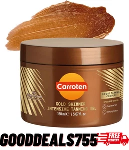 Intensive Gold Tanning Gel 150 ml Tan Accelerator Coconut Oil Vitamin A - Picture 1 of 12