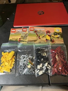 LEGO Creator #31073 Mythical Creatures (2018) Complete W Instructions - Picture 1 of 8