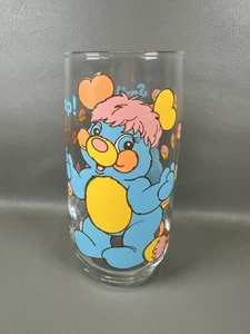 Vintage 1986 Popples Party "Smile-it's a snap!" Drinking Glass Pizza Hut - Picture 1 of 5
