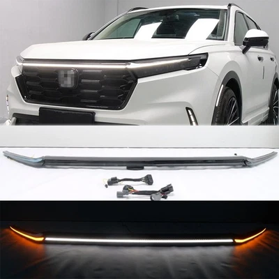 Rejilla delantera LED para Honda CR-V CRV 2023+ DRL luz de circulación diurna con lámpara giratoria Foto 1 de 3