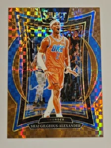 2024-25 Panini Select Concourse #36 Shai Gilgeous-Alexander Bronze Checker /49 - Foto 1 di 2