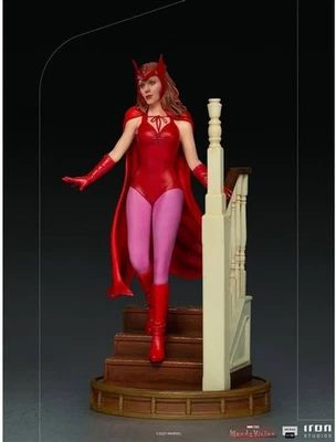 Iron Studios Marvel escala 1/10 WandaVision Halloween Bruja Escarlata sellado de fábrica Foto 1 de 4