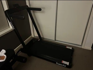 Costway Folding Walking Pad Treadmill 2-In-1 Under Desk 2.25H Home Gym Fitness - Picture 1 of 8