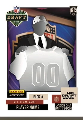 2025 Panini Instant NFL DRAFT NIGHT COMPLETE 1-40 CARD RC SET - 🔥Lots Of RC’s
