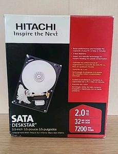 Disque dur HITACHI HDS722020ALA330 2 To SATA 3,0 Go 3,5" LIVRAISON RAPIDE - Photo 1/5