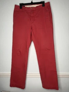 Polo Ralph Lauren Bedford Chino Pants Mens 32x32 Pink Light Red Classic Fit - Picture 1 of 5