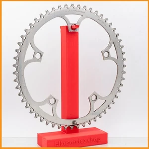 CAMPAGNOLO SUPER RECORD DRILLED 144 BCD 55 t CHAINRING vintage road bike 70s 80s - Picture 1 of 5