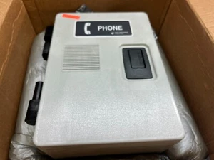 Telefono HUBBELL GAI-TRONICS 256-001, resistente alle intemperie, linea singola 4DJR9 RICAMBI - Foto 1 di 10