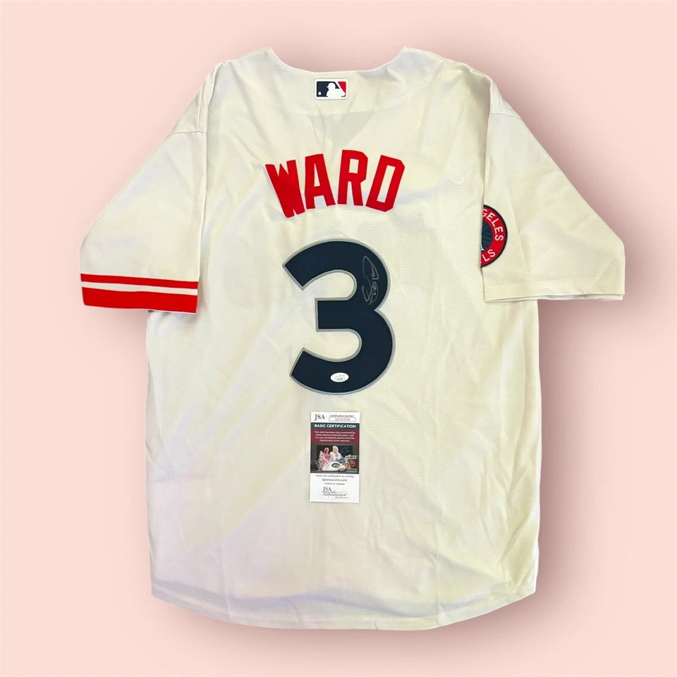 Taylor Ward Signed Autographed Anaheim Angels City Connect Jersey - Image 1 of 1