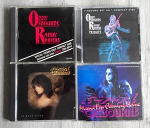 Ozzy Osbourne CD X4 Randy Rhoads Tribute Promo No More Tears Promo Demo disc - Picture 1 of 15