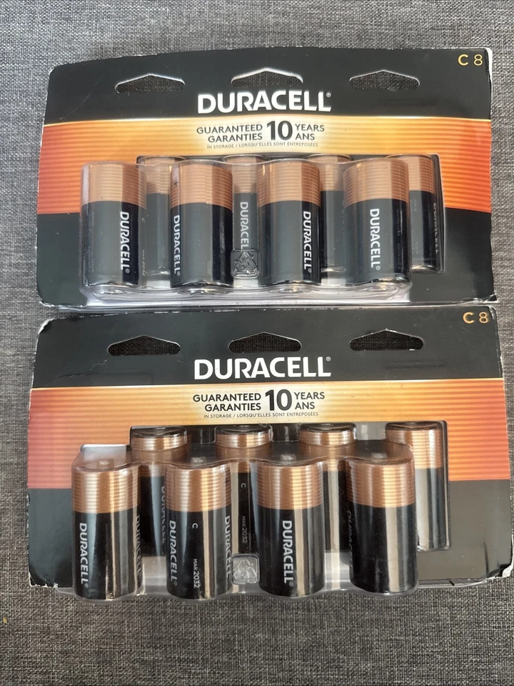 Duracell C8 Alkaline Batteries with Recloseable Package - (2 Packs of 8) - Image 1 of 1