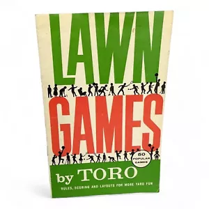 1960 Lawn Games by Toro 50 Popular Games Rules Scoring Layouts Catalog Ads - Picture 1 of 7