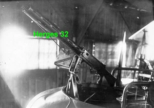 1.WK Flieger AEG Werksfoto MG auf Flugzeug, Detail, selten !!! - Bild 1 von 1