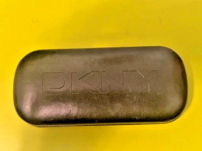 DKNY DONNA KARAN GAFAS Nueva York Estuche de Transporte de Viaje Duro Foto 1 de 4