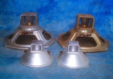 Set Siemens 6ruf Klangfilm 8" Fullrange & 4" tweeter VAC AlNiCo Speakers