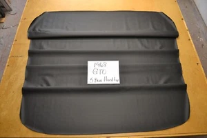 1968 68 PONTIAC GTO LEMANS TEMPEST BLACK 5 BOW HEADLINER USA MADE TOP QUALITY - Picture 1 of 2