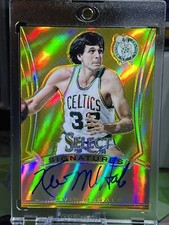 2013-14 Panini Select Kevin Mchale Gold Prizm on card Auto # /10 Rare! Celtics