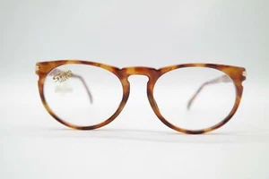 Vintage Stepper SI 50 Brown Gold Oval Glasses Frame Eyeglasses NOS - Picture 1 of 6