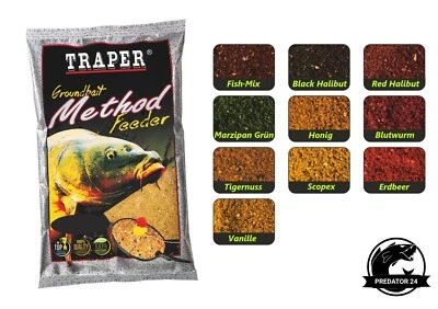 Traper Grundfutter Angelfutter Lockfutter METHOD FEEDER Graskarpfen Karpfen - Bild 1 von 2