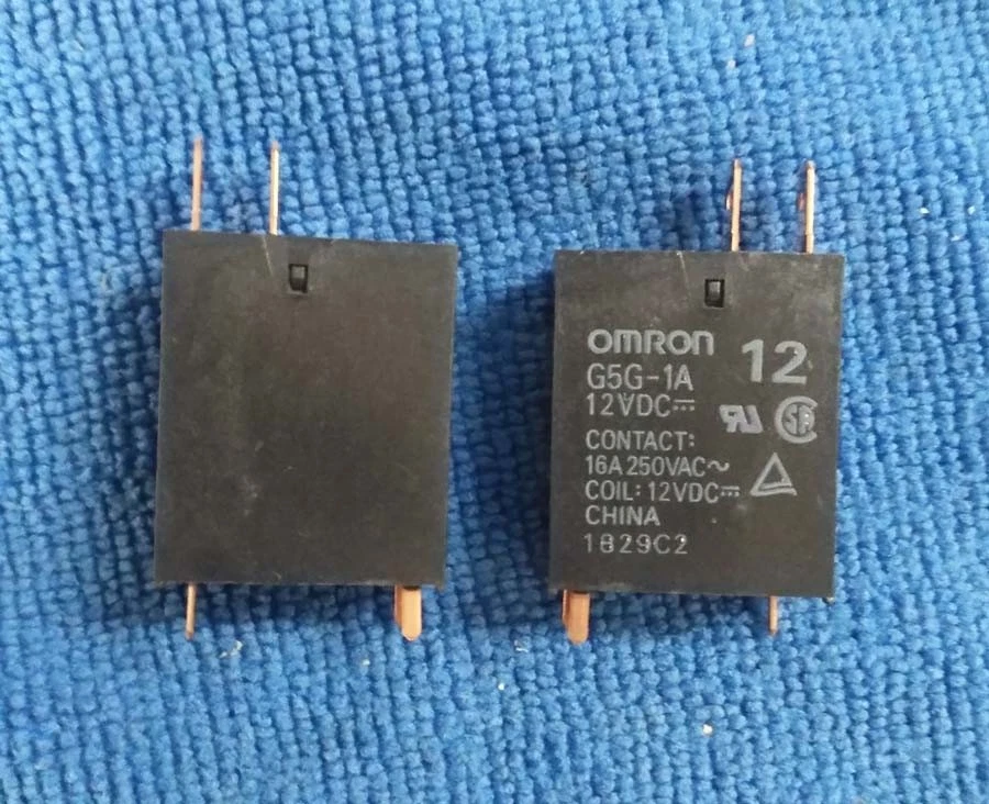 2PCS ORIGINAL G5G-1A 12VDC OMRON Relay Omron - Image 1 of 1