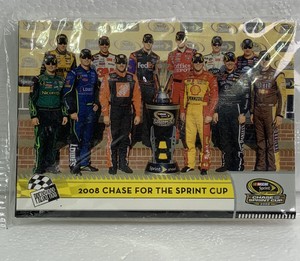 NOS 2008 NASCAR "CHASE FOR THE SPRINT CUP" PRESS PASS CARDS. Factory sealed. 