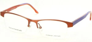 NEW PRODESIGN DENMARK 1398 4521 ORANGE EYEGLASSES GLASSES FRAME 52-17-140mm - Picture 1 of 11