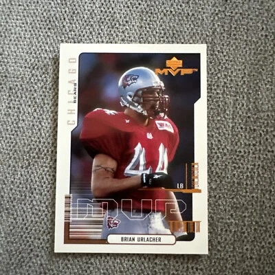 2000 Upper Deck MVP - #192 Brian Urlacher (RC) - Image 1 of 2