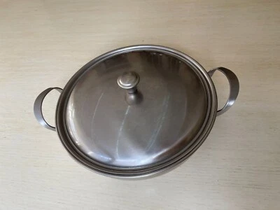 Légumier inox Jean Couzon modèle Chaumière vintage - Photo 1/3