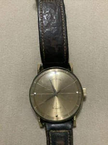 VTG RARE Lord Elgin 724 23 J Watch 14K Gold Filled Wadsworth For Parts - Picture 1 of 12