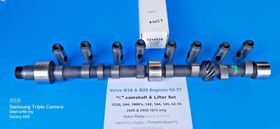 Volvo B18 &  B20 544 122S 142 144  145  P1800s - AQ130'S  "C" Camshaft & LIfters - Image 1 of 2