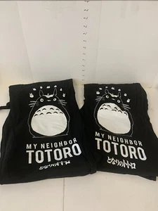 New~Set of Two~Mens/Womens~My Neighbor Totoro~Ghibli Studios~Pajama Pants~ L - Picture 1 of 5