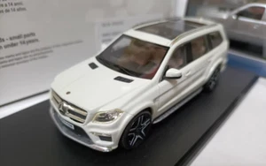 GLM 1/43 Resin car model Mercedes-Benz AMG GL63 X166 White - Picture 1 of 4
