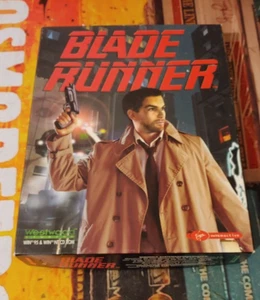 Blade Runner (Westwood 1995) IBM PC (4 CD, Manual, Caja) Clásico CIB Funciona - Imagen 1 de 4