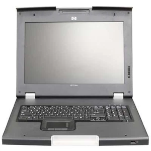 HP 19" Konsole TFT7600 RKM 17" TFT 1U UK w/o Rail Kit - AG053A 469531-031 B-Ware - Bild 1 von 6