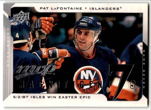 2008-09 Upper Deck MVP Magnificent Sevens Pat LaFontaine #M7-PL