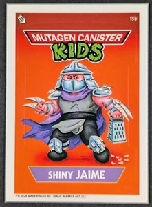 Shiny Jaime Shredder 2024 Mutagen Canister Ninja Turtles TMNT Card #15b (NM) - Picture 1 of 2
