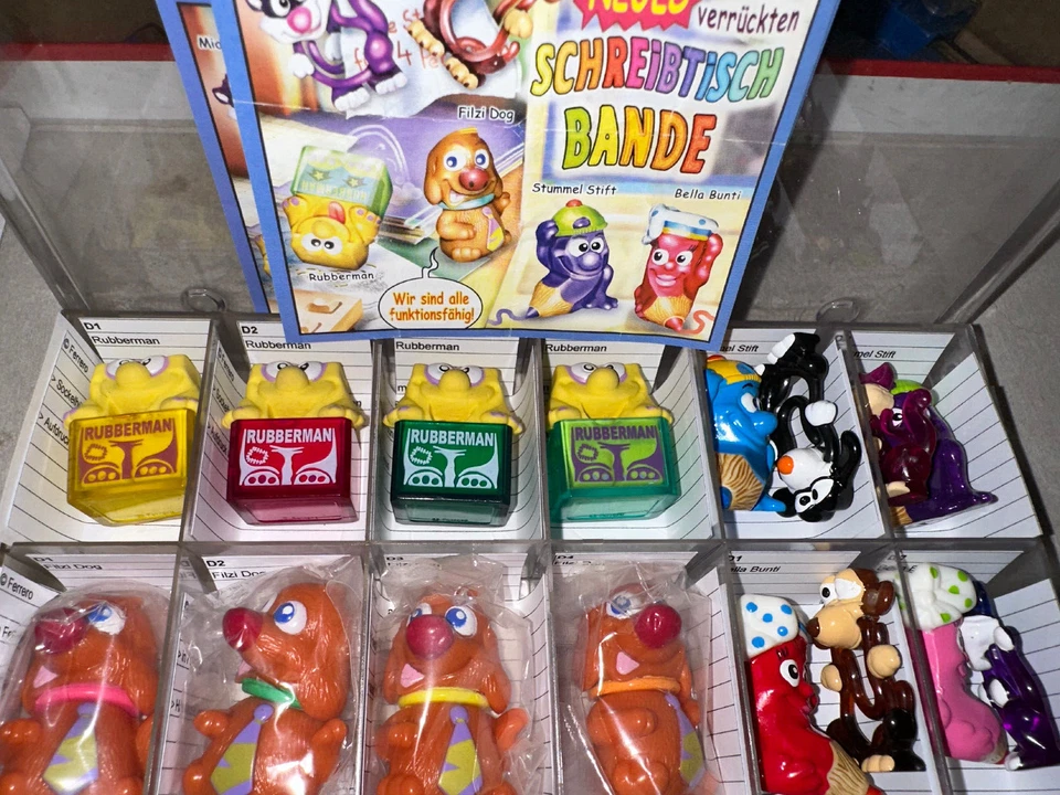 Satz Neues von der verrückten Schreibtischbande mit Varianten   + alle BPZ - Bild 1 von 1