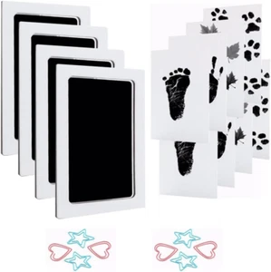 Esforzarse 4-Pack Inkless Hand and Footprint Kit, Ink Pad for Baby Hand and F... - Picture 1 of 12