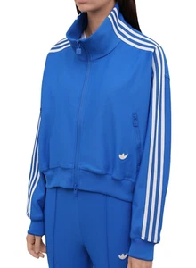 adidas Beckenbauer Retro Originals Logo Blue Bird Version Track Jacket Women XS - Picture 1 of 4