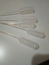 250 Pipette Di Gocciolamento Pasteur Plastica Dosatrice No Classif 25 Gocce